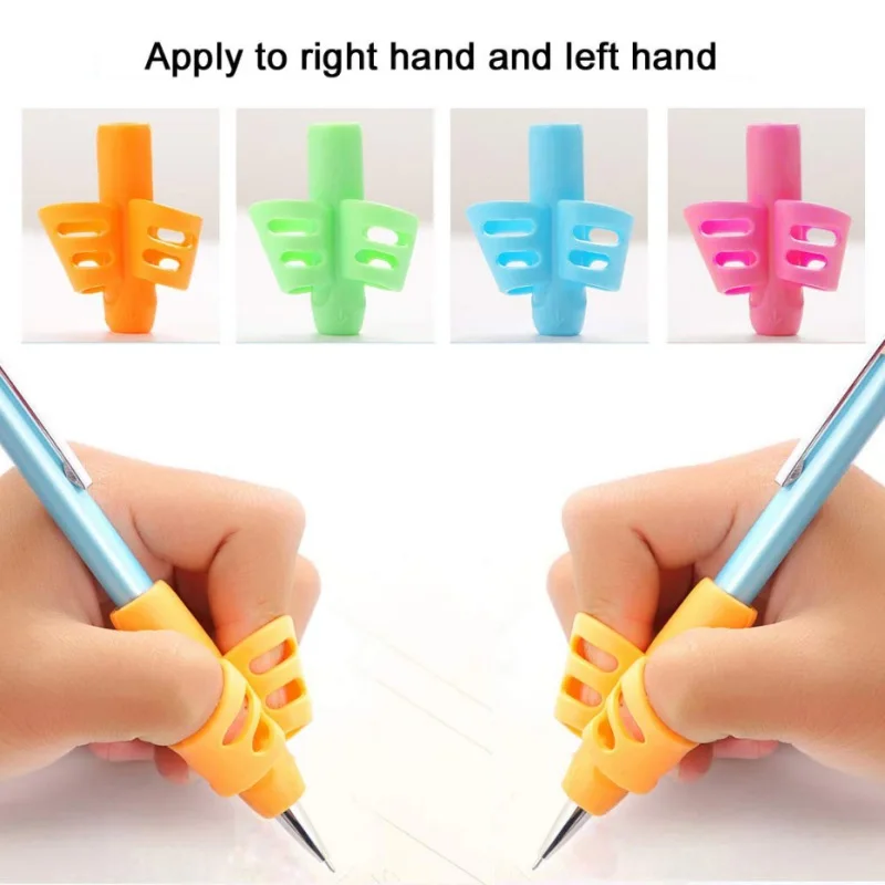 

8 Pcs/lot Kid Pen Writing Aid Grip Set Posture Correction Tool For Kids Preschoolers Children