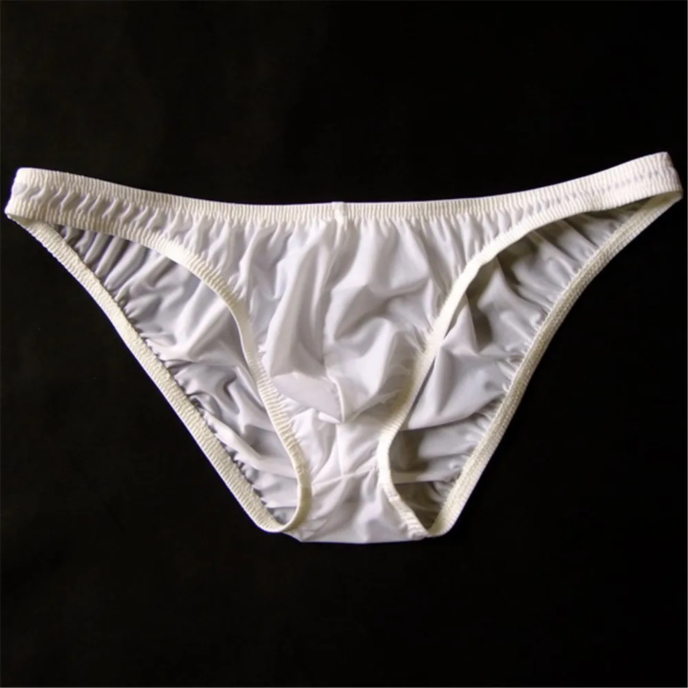 Mens Ice Silk Underpants With Pouch Hole, Sexy Briefs For Men, Gay Penis  Opening, Male Panties, Manview From Odelettu, $10.84