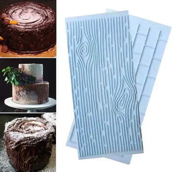 

Mold Tree Bark Brick Wall Impression Moulds Gum Paste Fondant Impression Mat Wedding Cupcake CHW4854 Decoration Gift J2G7