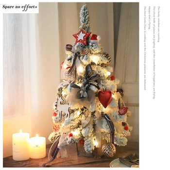

Table Led Christmas Tree Nightlight Decoration Light Pine Tree Mini Xmas Tree Christmas Decoration New Year Gift For Kid