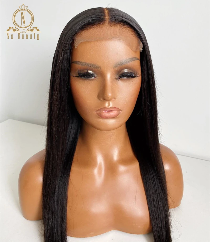 straight human hair wig for black women 5(1)