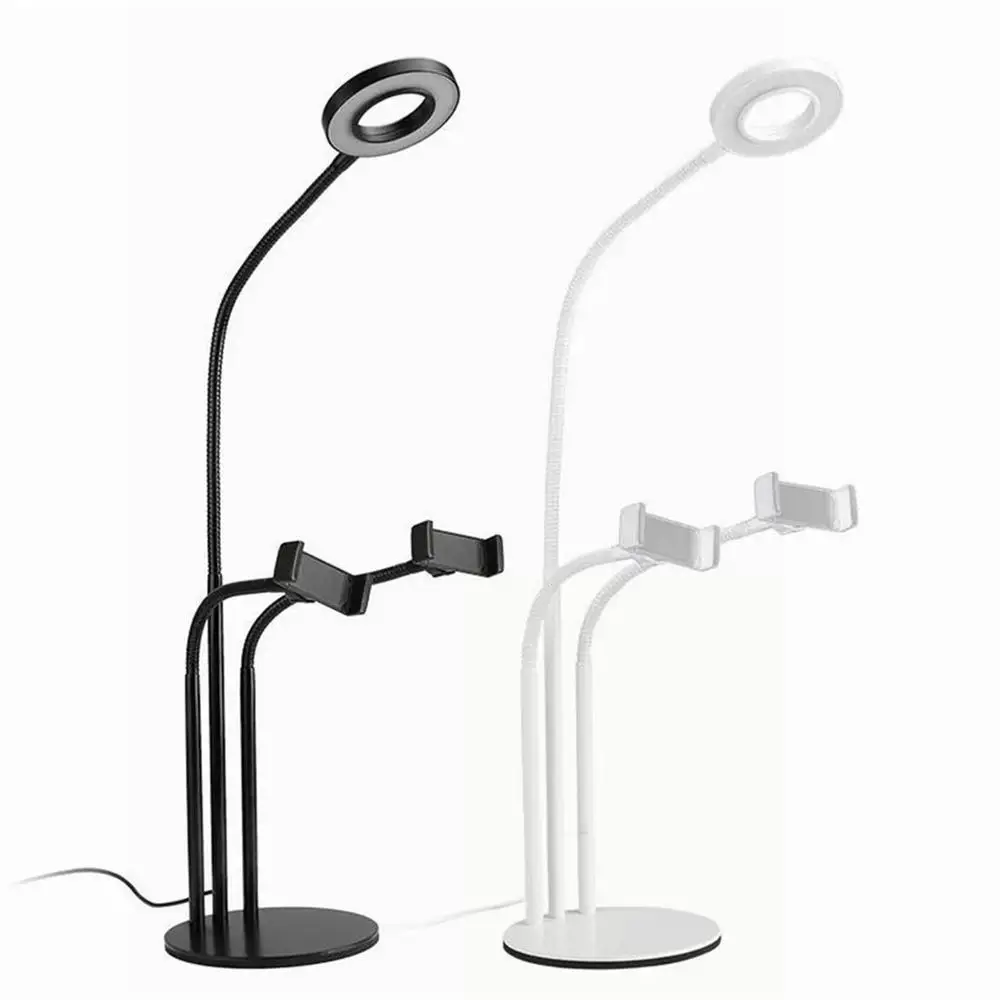 

Professional video Live bracket phone Stand Holder With fill light Mount Kit Angle Adjustment for Singing Karaoke Chatting holde