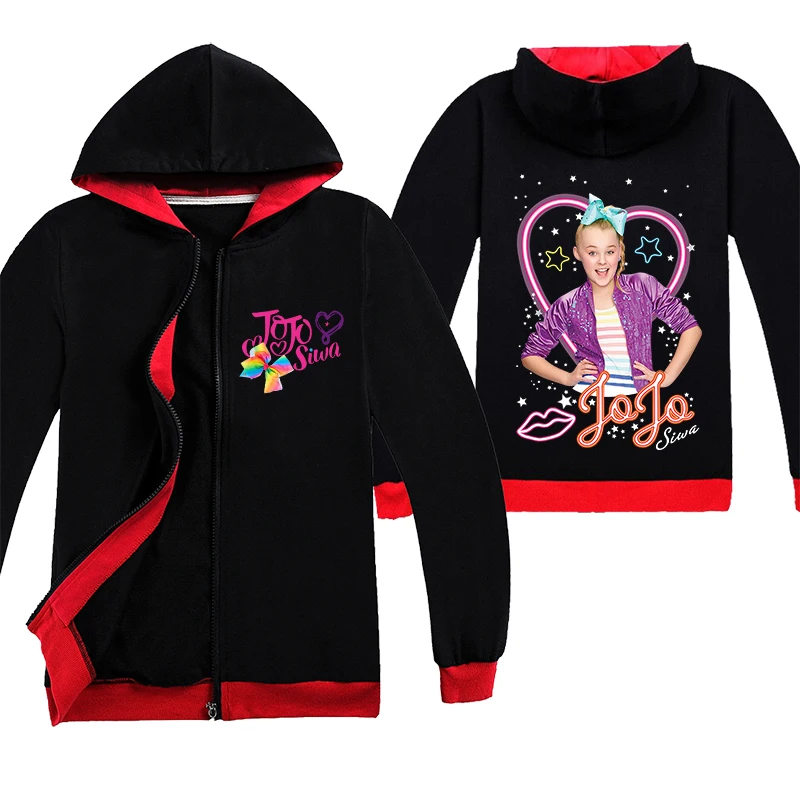 

POIJ Cross-border e-commerce 2020 new eBay explosion models JOJO SIWA kids medium and large children's clothing jackets