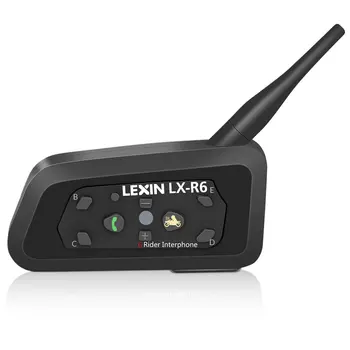 

20PCS Shipped by DHL Lexin 1200M Bluetooth Intercom Motorcycle Helmet Interphone Headset Bluetooth Moto Headset Interphone