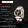 PAGANI DESIGN Fashion brand quartz men automatic date watches diving 100M men sport chronograph sapphire glass casual watch VK63 5