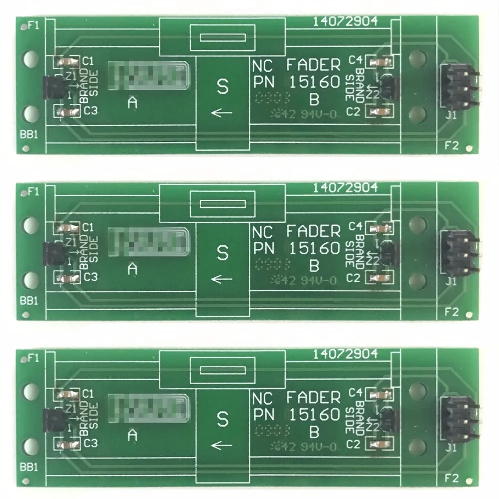 Партия 3 NC фейдер Датчик Холла PCB в сборе для RANE TTM57sl TTM56 TTM56s DJ миксер PN15160 |