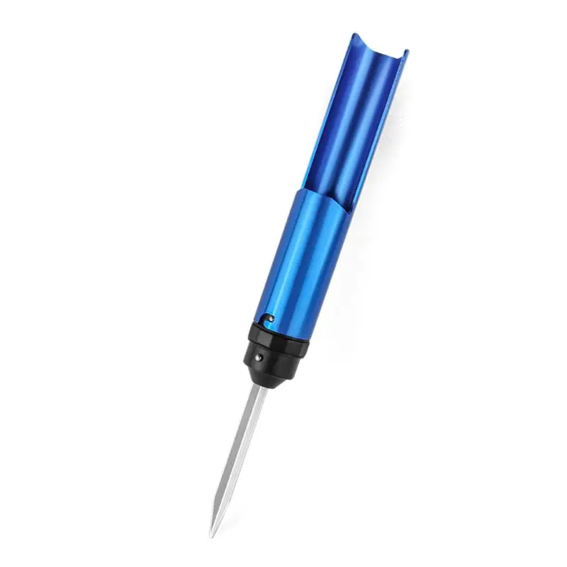 Blue Портативный держатель для удочки, подставка из алюминиевого сплава, съемная морская удочка, вилка, удлинитель - Цвет: Blue