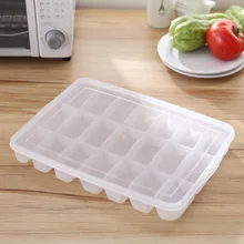 Jiao zi he холодильник коробка для хранения свежести замороженные пельмени антипригарная коробка для свежести Microwaveable Unfreeze Box Seperated Dump