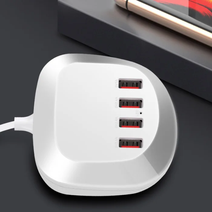 4 usb порта блок питания зарядное устройство для путешествий сотовый телефон смартфон планшет GV99