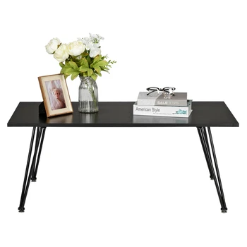 

Coffee Table Simple Modern Small Apartment Coffee Table Living Room Black Nordic Table