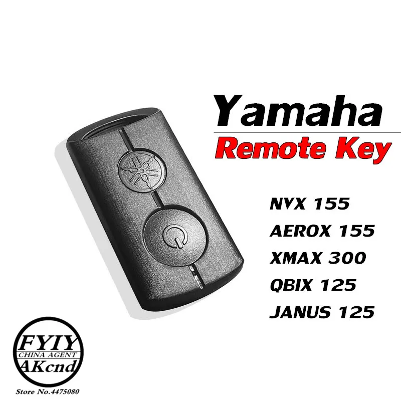 

Motorcycle remote control key Anti-theft remote control key For Yamaha nmax nvx 155 xmax 300 JANUS QBIX 125 Original key remote