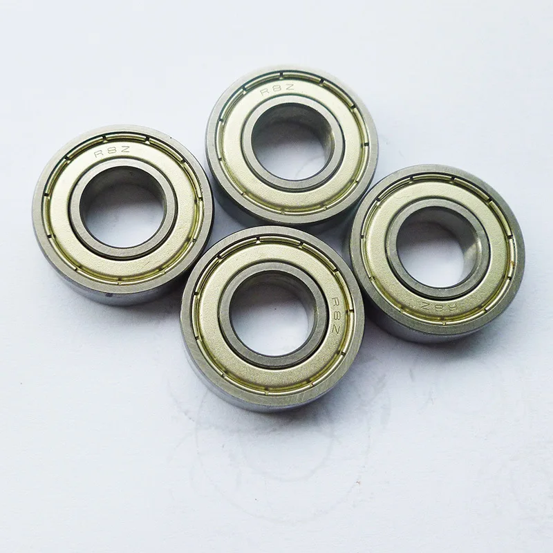 50 Stück R8ZZ R8-2RS 1/2" x 1 1/8" x 5/16" Zoll R8Z R8-2Z R8RS R8 Zoll Rillenkugellager 12,7 x 28,575 x 7,938 mm – Detail 6