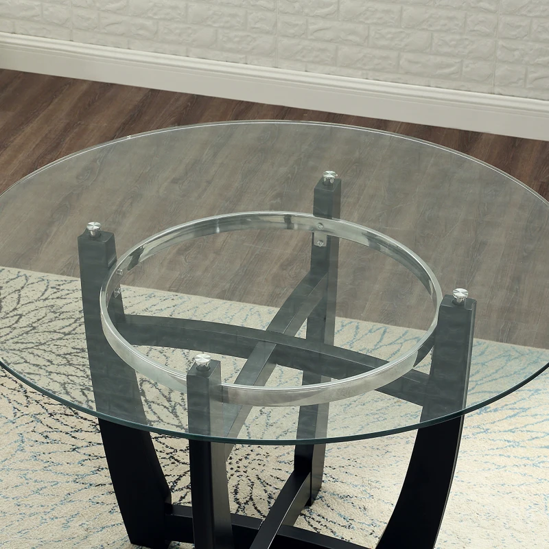 48‘Dining Table Glass top 10mm Thick Glass coffee table