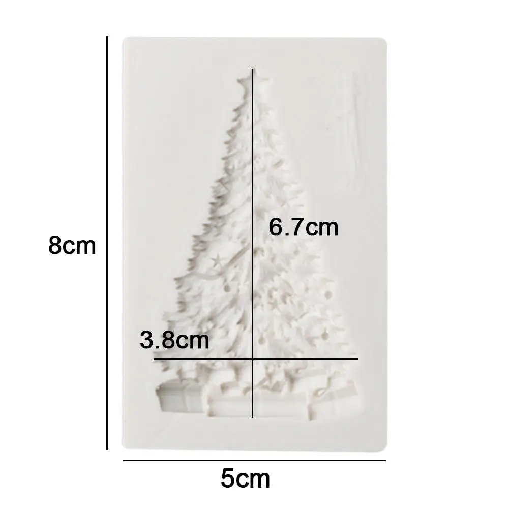 Рождественская елка, форма для шоколада, силиконовая форма для торта с помадкой, бытовые инструменты для выпечки, кексы, кексы, формы для печенья, силиконовая форма