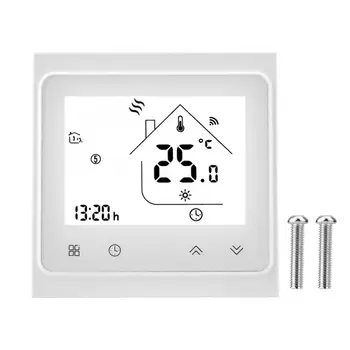 

Smart WIFI Programmable Heating Thermostat Temperature Controller LCD Touch Screen Backlight Hot