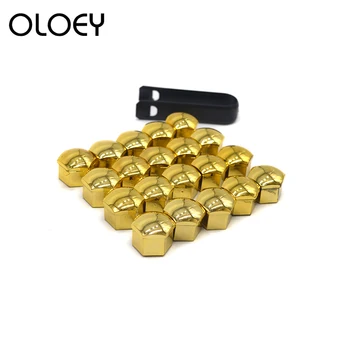 

OLOEY 20pcs 21mm Wheel Nut Bolt Head Cover Cap Head Cover Cap Wheel Nut Bolt Head Cover Cap Tire Wheel Screw Bolts Car Parts