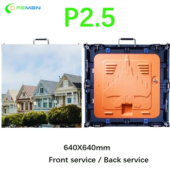 

Cost-effective P2.5 indoor 640*640mm 32scan die-casting aluminum cabinet for hd real led display P2.5 P3 P4