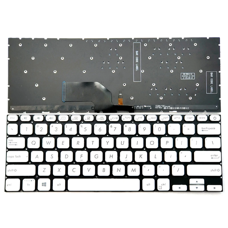 Новинка для Asus VivoBook S13 S330 S330U S330F X330 X330UN X330UA S330FA S330FN S330FL S330UA S330UN Серебряная