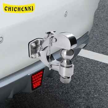 

Car Racing Towing Car Tow Hook Hitch Fit Auto Trailer Ring Stainless Steel Heavy Duty Accessories for Nissan Patrol Y62