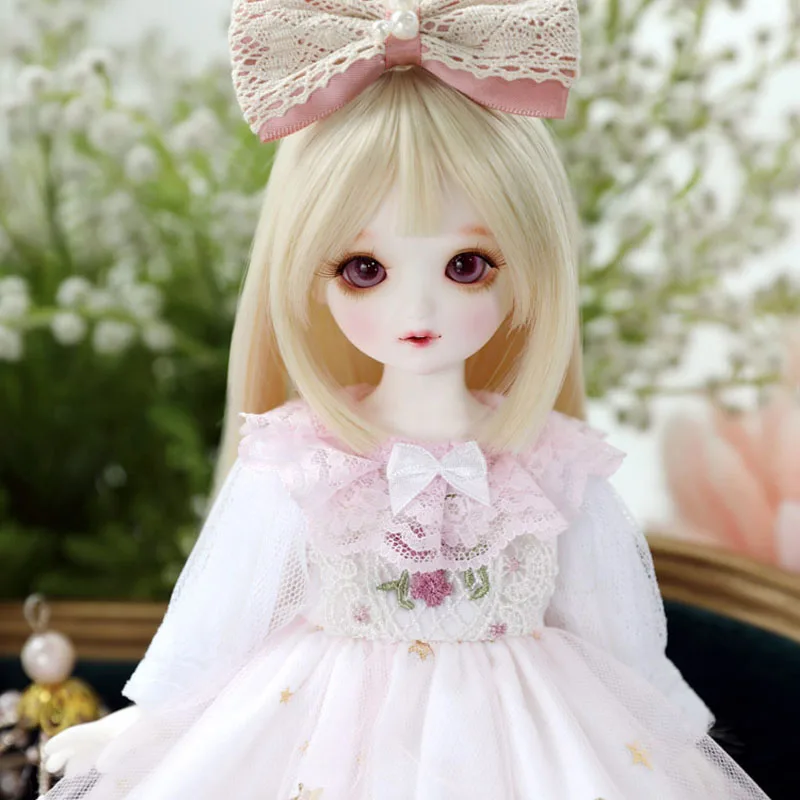 1/6 BJD кукла BJD/SD милые MURIEL шарнирные статуэтки с глазами для маленьких девочек подарок на день рождения