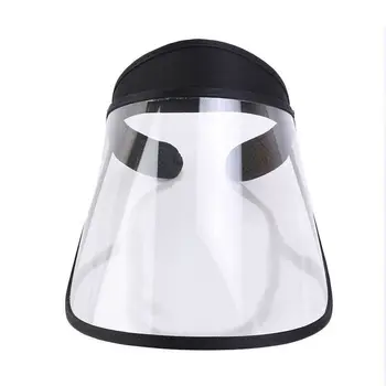 

Outdoor Epidemic Protection Hat Adjustable Face Shield Anti-Spitting Protective Hat Face Cover Summer Fisherman Hat Visor Hat