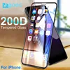 200D Curved Protective Tempered Glass For iPhone X XS 11 Pro Xs Max XR Glass Screen Protector on iPhone 7 8 6 6S Plus Glass Film