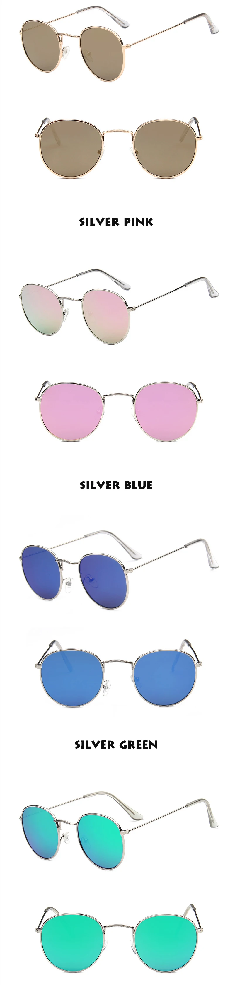 时尚太阳镜_新款时尚太阳镜-郑爽同款墨镜男女士圆脸复古3447---阿里巴巴_04