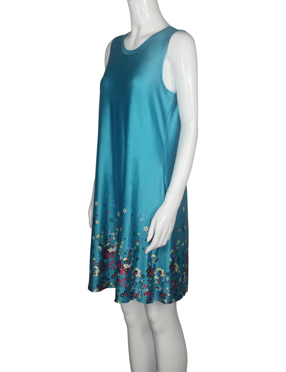 Summer Sleeveless Casual Loose Dress Maternity Clothes for Pregnant Women Printed Lady Dress Round Neck Pregnancy Dresses