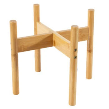 

LUDA Wooden Flower Stand Window Balcony Desktop Mini Flower Pot Holder Pot Display Stand Flower Pot Rack Plant Pot Shelf Home De