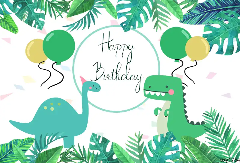 Fondo De Fotografia Fiesta De La Selva Bebe Banner De Dinosaurio Ninos 1er Cumpleanos Foto Prop Foto De Estudio Recien Nacido Fondo Aliexpress