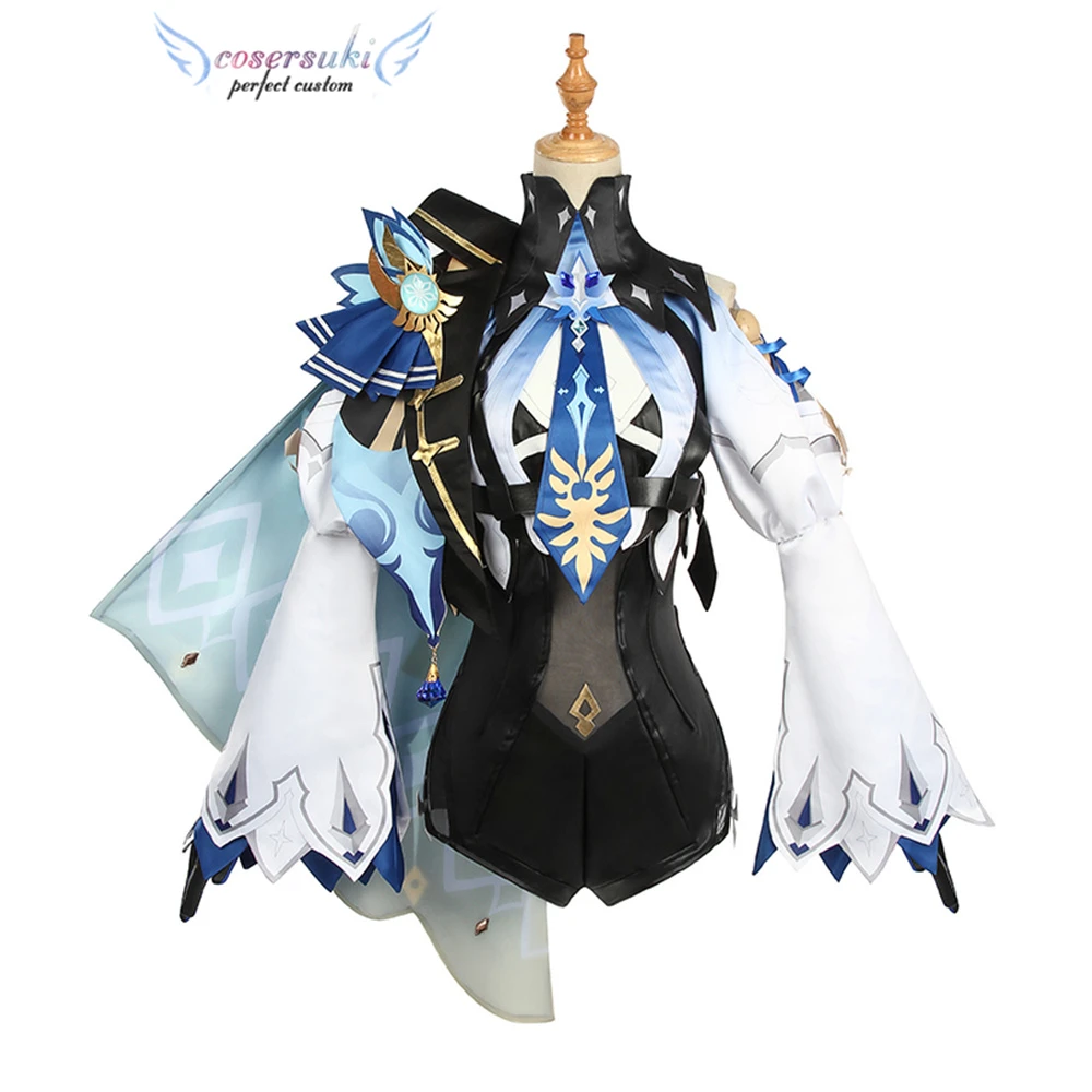 New Anime Genshin Impact Eula Cosplay Costume For Halloween Christmas Carnaval New Year Party Costume naruto cosplay