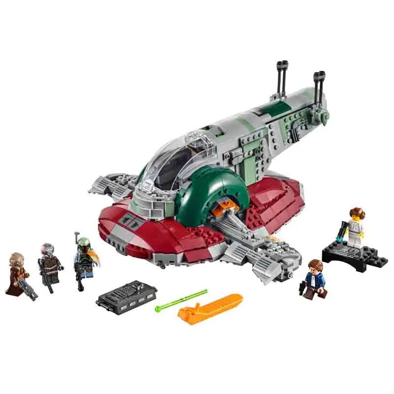

1007pcs Slave I 20th Anniversary Edition Building Blocks Compatible Legoinglys Starwars Christmas Gift Toys for Children DIY