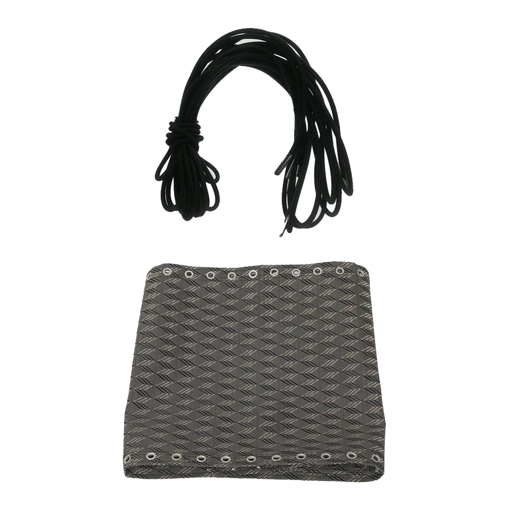 Chair Tessforest Fabric Cloth Replacement Rhombus with Laces for Garden Lounge Couch, Folding Sling Chair, 160x43cm Chair Tessforest Fabric Cloth Replacement Rhombus with Laces for Garden Lounge Couch, Folding Sling Chair, 160x43cm