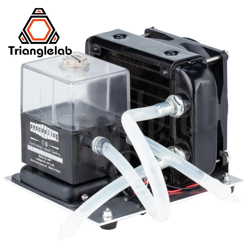 Trianglelab насос системы водяного охлаждения комплект большой поток для DIY 3D принтера Titan AQUA высокотемпературная печать Titan экструдер AQUA