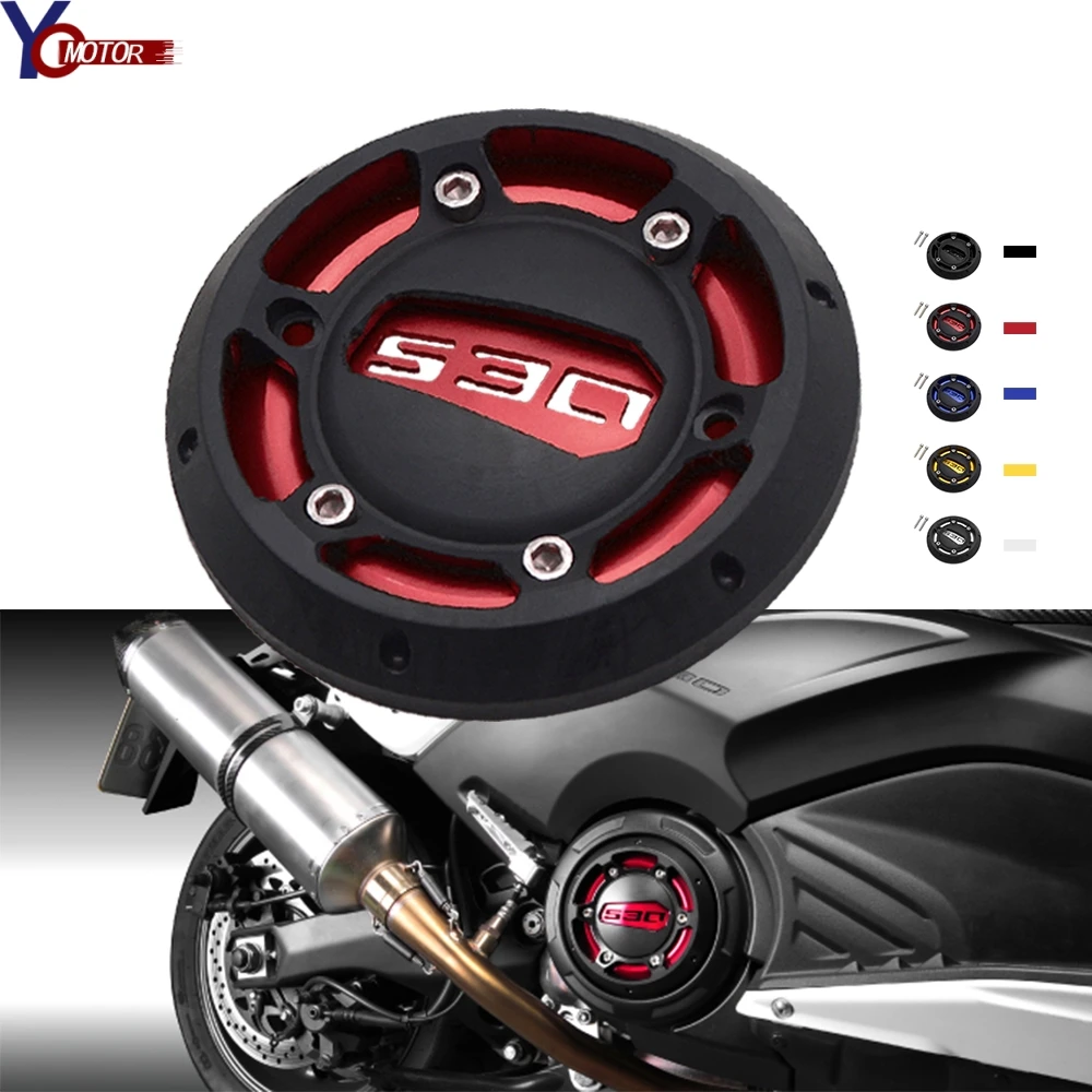 

Motorcycle Engine Cover Engine Guard Protection Side Shield Protector for YAMAHA T-MAX 500 2004-2010 2011 T-MAX 530 2012-2015