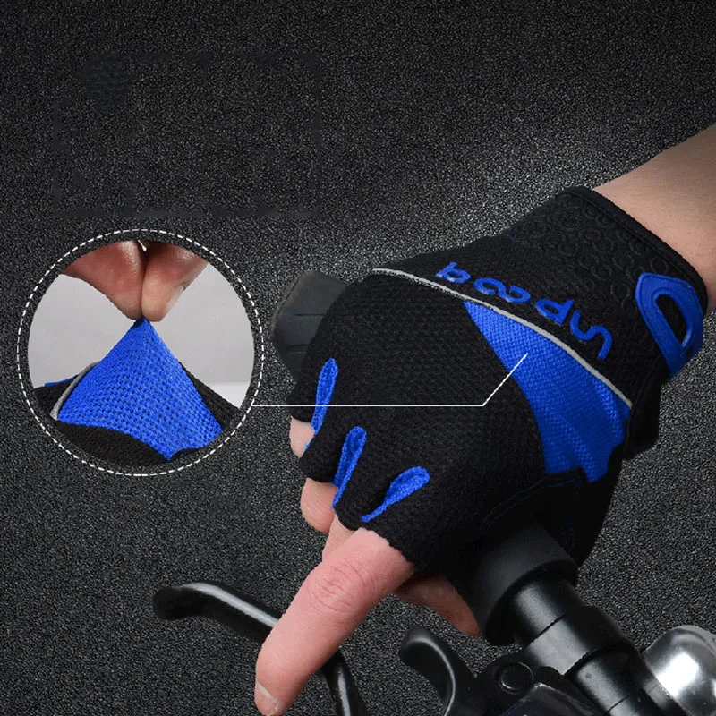 Половина перчатки мотоциклетные велосипедные перчатки велосипед MTB велосипед езда на открытом воздухе Спорт