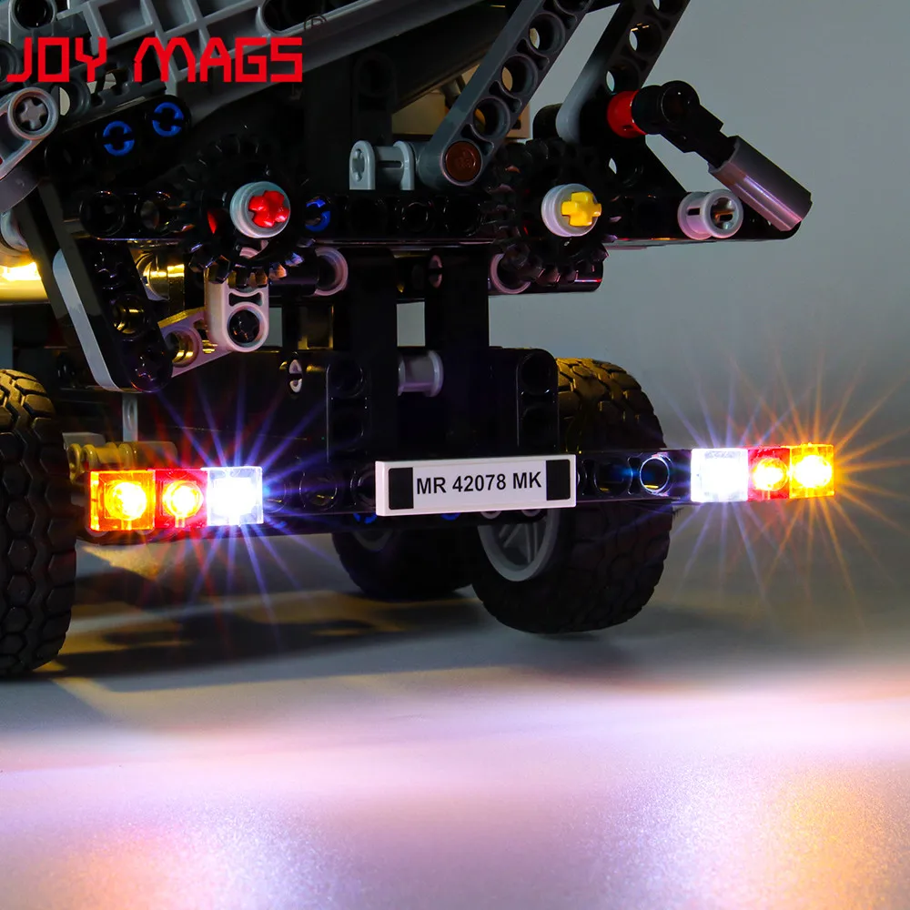 JOY MAGS только светодиодный светильник набор для серии Technic 42078 Mack Anthem светильник ing набор совместим с 20076(не включает модель