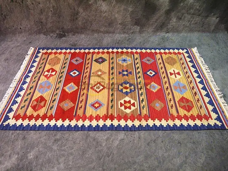 Wachow style /kilim /navajo / tapestry carpet Kilim blanket saddle / pad Indiana gc137-19yg4