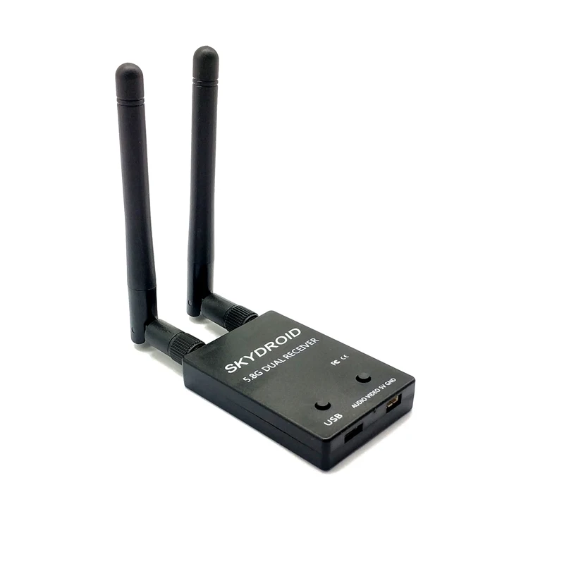 Skydroid UVC двойная антенна управления приемник OTG 5 8G 150CH полный канальный FPV с аудио