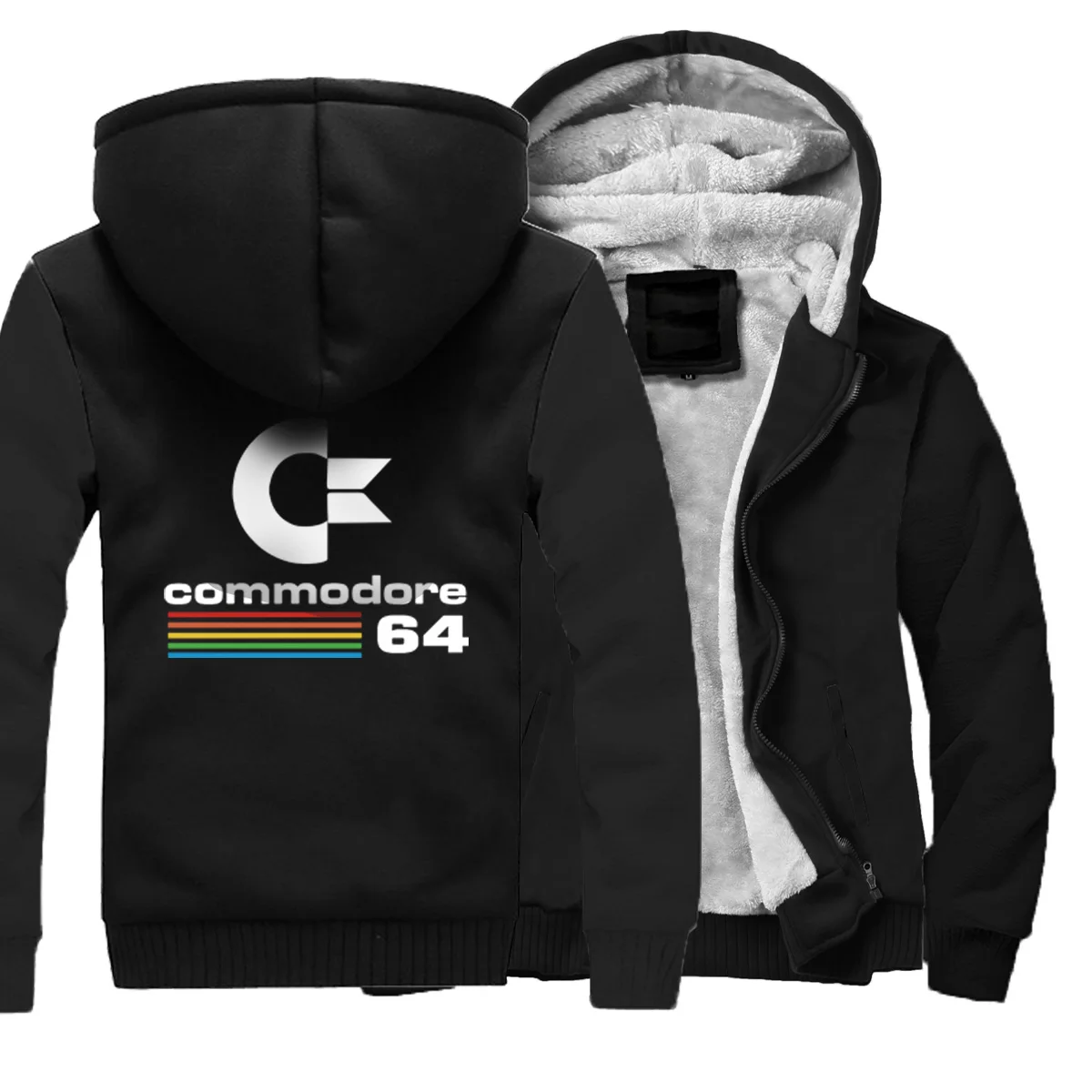 С рисунком; толстовка с капюшоном с Для мужчин Commodore 64 SID Amiga Ретро 8-bit высокого качества супер классный напечатанный Для мужчин s толстовка с капюшоном уличная пальто Для мужчин
