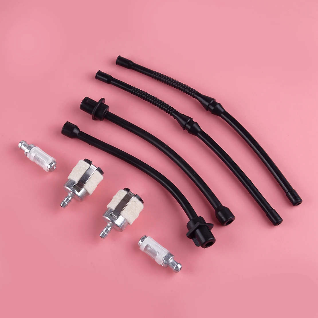 LETAOSK 8pcs Hose Kit Chainsaw Spare Parts Replacement for 45cc 52cc 58cc Oil Fuel Filter Pipe 4500 5200 5800 | Инструменты