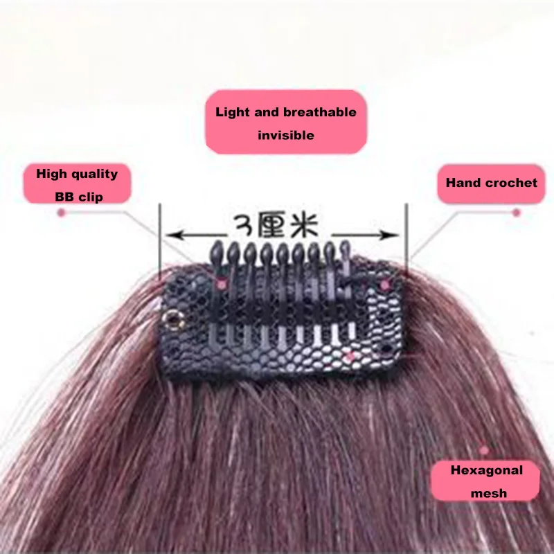 Liu Hai, парик, женские заколки для волос, бахрома, накладные синтетические волосы на заколках, спереди, аккуратный взрыв, женские аксессуары для укладки волос
