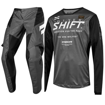 

Men's Motocross Racing Gear Set Adult ATV Dirt Bike Off Road Jersey Suit MX Motorcycle Jersey And Pants Combo