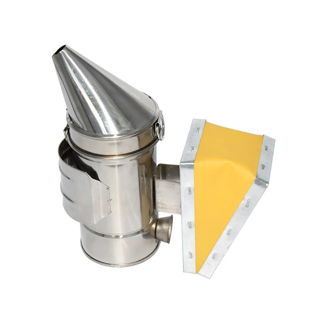 Méhészet Mini Dohányzó Rozsdamentes Acél Kézikönyv Méh Dohányos Adókészlet Méhész Méhkas Füst Permetező Szerszámkészlet - Image 2