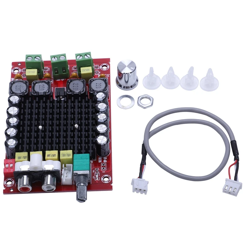 TDA7498 цифровой усилитель класса D 2x100 Вт двухканальный АУДИО стерео усилитель