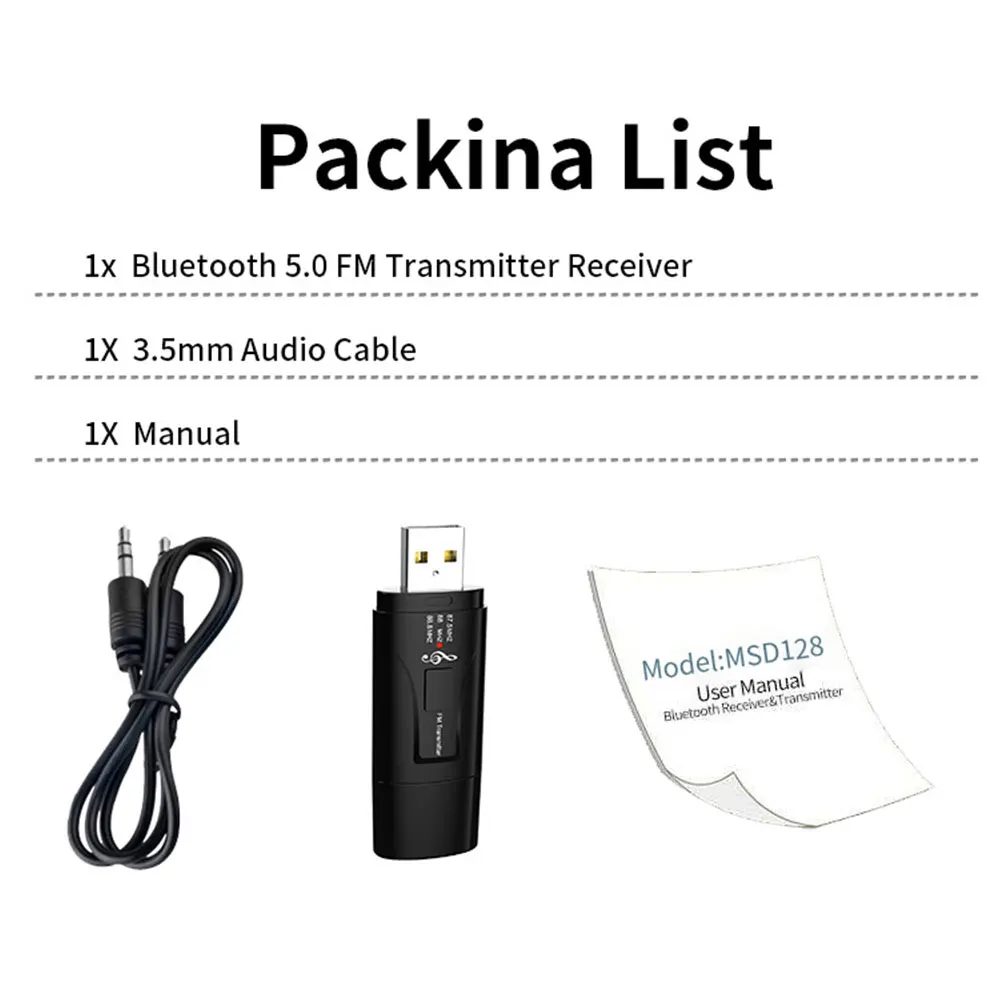 Автомобильный FM передатчик USB 3 5 мм Aux Bluetooth 0|FM-трансмиттеры| |