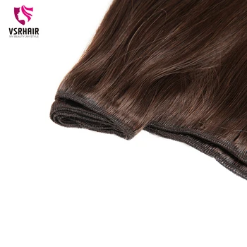 

VSR Hair weft European Hair stocks fast shipping Double Drawn Human Hair Straight 100g Machine Remy Hair Weft Hair Extensions