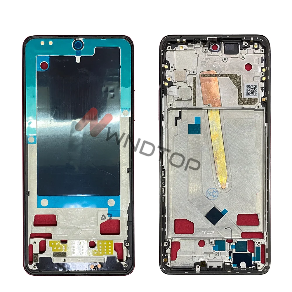 6.67"For Xiaomi Poco F3 Middle Frame Front Bezel Frame Faceplate Housing Case M2012K11AG Middle Frame Replacement Parts phone png frame