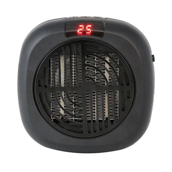 

900W Mini Wall-Mounted Electric Heater Hot Air Blower Home Office Wall-Mounted Heaters Bathroom Radiator Fan Heater with EU Plug