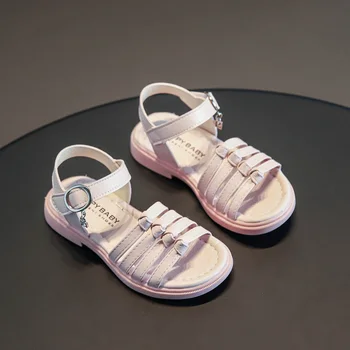 

Summer wind girls sandals children toddler children girls beach sandals cute bow girls princess shoes